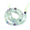 Natural Fluorite Beads Strands G-S149-38-10mm-3