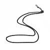 304 Stainless Steel Curb Chain Necklace for Men Women NJEW-K245-015B-1