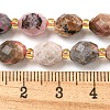 Natural Rhodonite Beads Strands G-N342-36-5