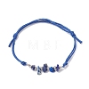 5Pcs Natural Mixed Stone Chips Braided Bead Bracelet Sets BJEW-JB09869-02-2