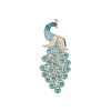 Zinc Alloy Brooch JEWB-C040-03G-1