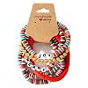 6Pcs Christmas Polymer Clay Heishi Beads Stretch Bracelets for Women AZ3870-5