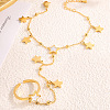 Women's 304 Stainless Steel Bracelets WG05C33-01-3