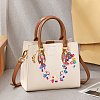 1Pc Acrylic Heart & Apple Bead Bag Decorative Chains HJEW-SC0003-34-6
