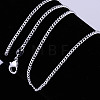 Brass Twisted Curb Chain Necklaces NJEW-BB10884-16-1