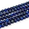 Natural Lapis Lazuli Beads Strands G-G087-8mm-1
