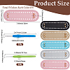 5Pcs 5 Colors PU Imitation Leather Bag Bottoms FIND-CL0001-87B-2