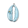304 Stainless Steel with Enamel Pendants SA-CBAA487-06P-03-1