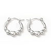 304 Stainless Steel Heart Wrap Hoop Earrings for Women EJEW-G293-13P-1