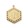 201 Stainless Steel Pendants LS-STAS-R227-01J-G-1