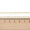 Brass Singapore Chains Necklace for Women NJEW-P265-07G-4
