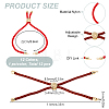12Pcs 12 Colors Nylon Cord Slider Bracelets MAK-GO0001-05-2