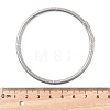 304 Stainless Steel Spring Bangles for Women BJEW-Z086-01P-01-5