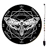Pendulum Board Dowsing Necklace Divination DIY Making Kit DIY-CN0001-72-1