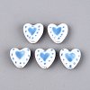 Handmade Porcelain Beads PORC-Q005-11B-1