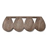4-Slot Wood Jewelry Display Stands ODIS-A014-01A-4