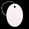 Oval Blank Hang tag CDIS-N001-30-1