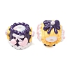 Opaque Acrylic Enamel Beads AC-CBA9912-01-3