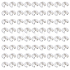 500Pcs Iron Crimp Beads Covers IFIN-ME0001-23A-1