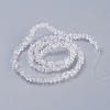 Transparent Glass Beads Strands EGLA-J146-4mm-NB01-2