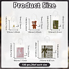 100Pcs 5 Styles PVC Gift Tote Bags ABAG-WA0001-33-2