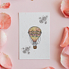 PVC Sakura Stamp DIY-WH0486-036-3