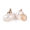 Natural Sea Shell Pendants X-SSHEL-N038-54-2