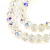 Transparent Glass Beads Strands X-EGLA-N016-6mm-05-3