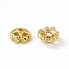 4-Petal Brass Beads Caps KK-A172-11G-2