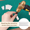 DIY Stamping Blank Tag Keychain Making Kit DIY-BC0009-42-3