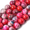 Natural Agate Beads Strands G-Z145-B01-14mm-C-2
