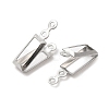 Non-Tarnish 316 Stainless Steel Pendant Cabochon Settings X-STAS-C077-03P-3