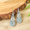 Bohemian Alloy Enamel Dangle Earrings FS-WG2DAA9-11-1