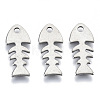 Non-Tarnish 201 Stainless Steel Pendants STAS-R116-073-1