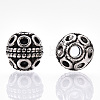 Tibetan Style Alloy Beads X-TIBE-Q063-120AS-NR-1