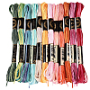 6-Ply Polyester Embroidery Floss OCOR-WH20074-15C-1