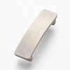 Tarnish Resistant 304 Stainless Steel Slide Charms STAS-I092-05P-1