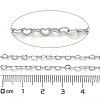 304 Stainless Steel Heart Link Chains CHS-A016-33P-A-2