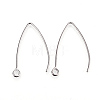 304 Stainless Steel Earring Hooks STAS-F191-02P-B-1