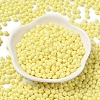 6/0 Opaque Baking Paint Glass Seed Beads SEED-M012-02A-19-2