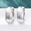 Brass Hoop Earrings EJEW-Q015-21A-P-2