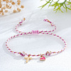 Brass Charm Bracelets LS-LU5248-4-1