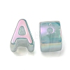 Opaque Rainbow Iridescent Acrylic Beads OACR-P010-23H-3