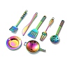 Rainbow Color Alloy Pendants FIND-G022-C01-M-1