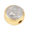 Religion Brass Beads KK-C170-28GP-01-2