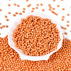 Baking Paint Pearlized Glass Seed Beads SEED-T007-21A-05-1