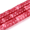 Dyed Natural White Jade Beads Strands G-T143-17G-4