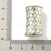 Tibetan Style Alloy European Beads FIND-U015-12AS-01-3