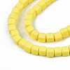 Handmade Polymer Clay Beads Strands CLAY-N008-061-07-3