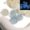 Luminous Plating Acrylic Beads PW-WG10111-01-1